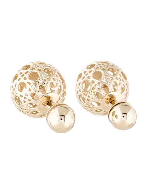 dior en mise|Dior Tribales Earrings Gold.